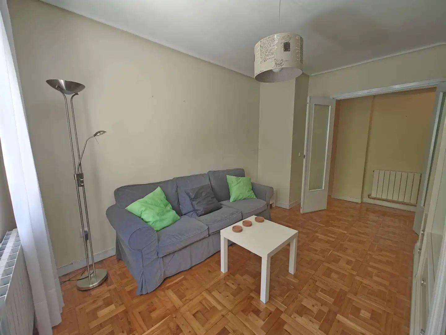 Sala d'estar de Apartament per a compartir en Leioa amb Aire condicionat, Calefacció i Terrassa