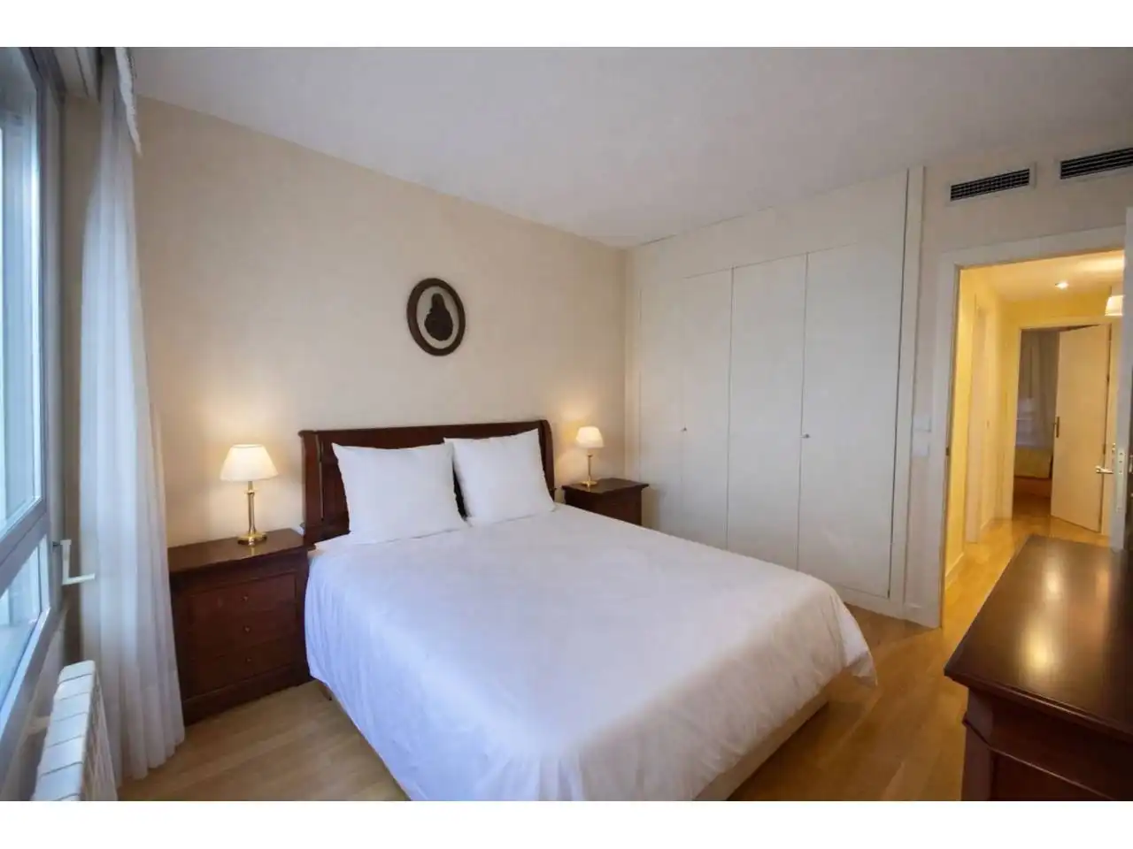 Bedroom of Flat for sale in Madrid  with Air Conditioner, Heating and Storage room