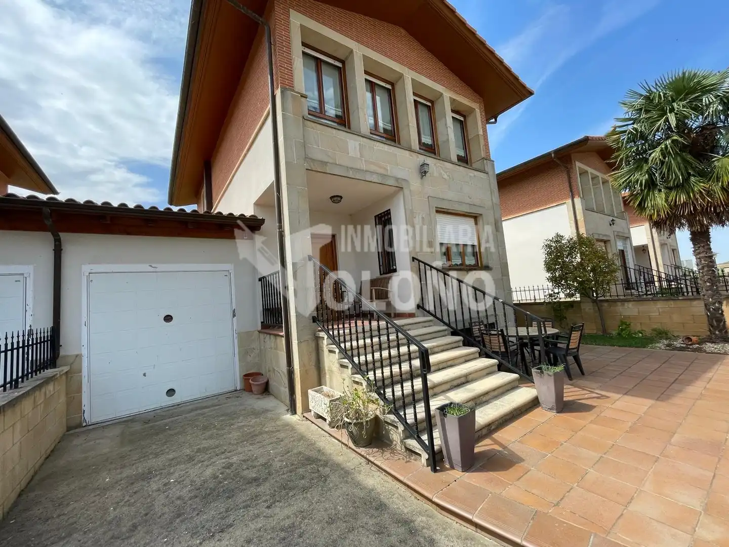 Exterior view of Houses for sale in Labastida / Bastida  with Heating, Private garden and Parquet flooring