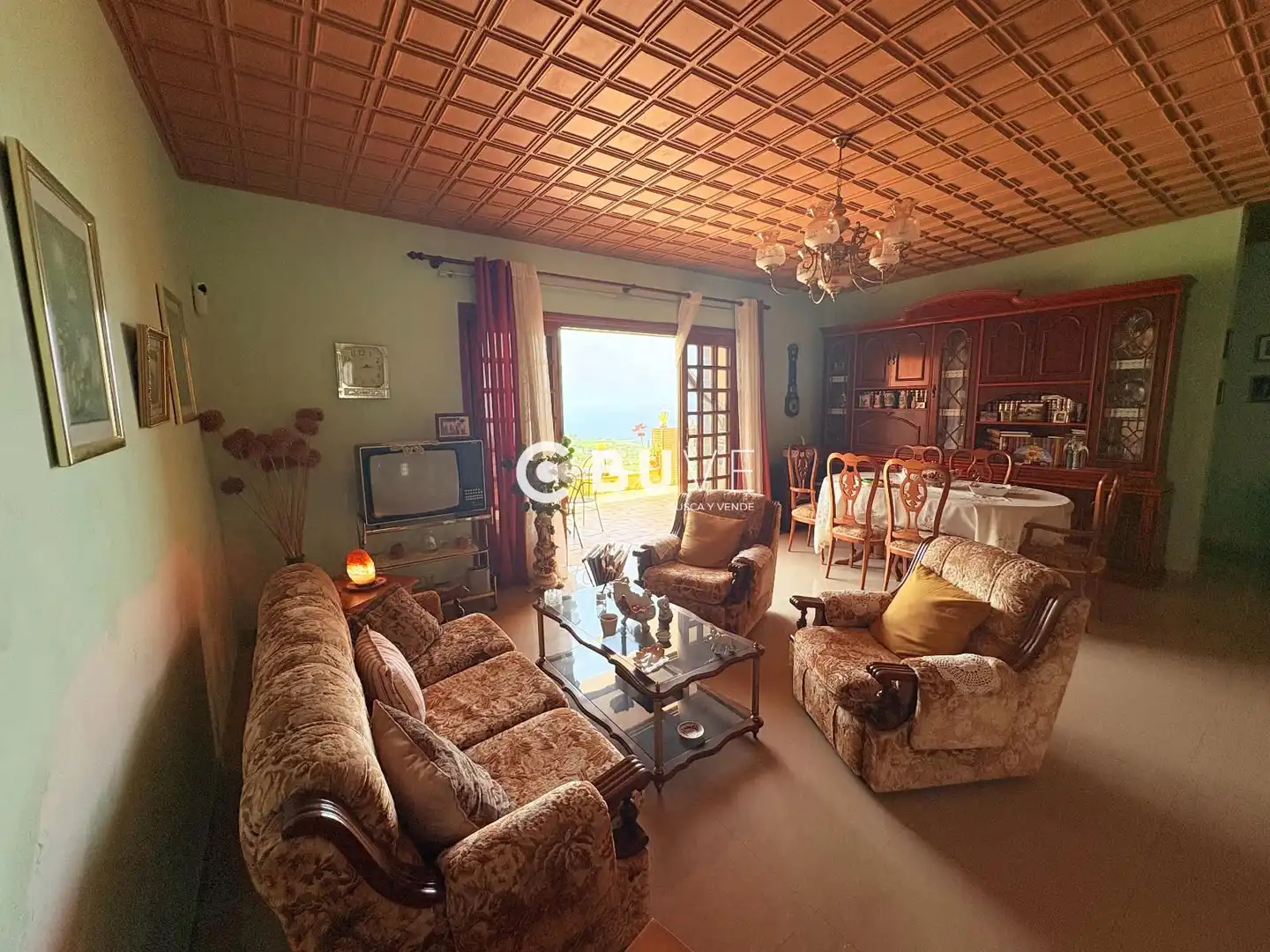 Sala d'estar de Casa o xalet en venda en Icod de los Vinos pueblo
