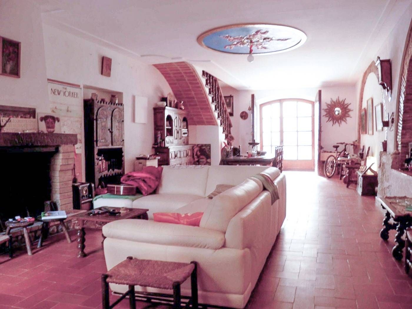 Sala d'estar de Finca rústica en venda en Sant Pere Pescador amb Jardí privat, Terrassa i Balcó