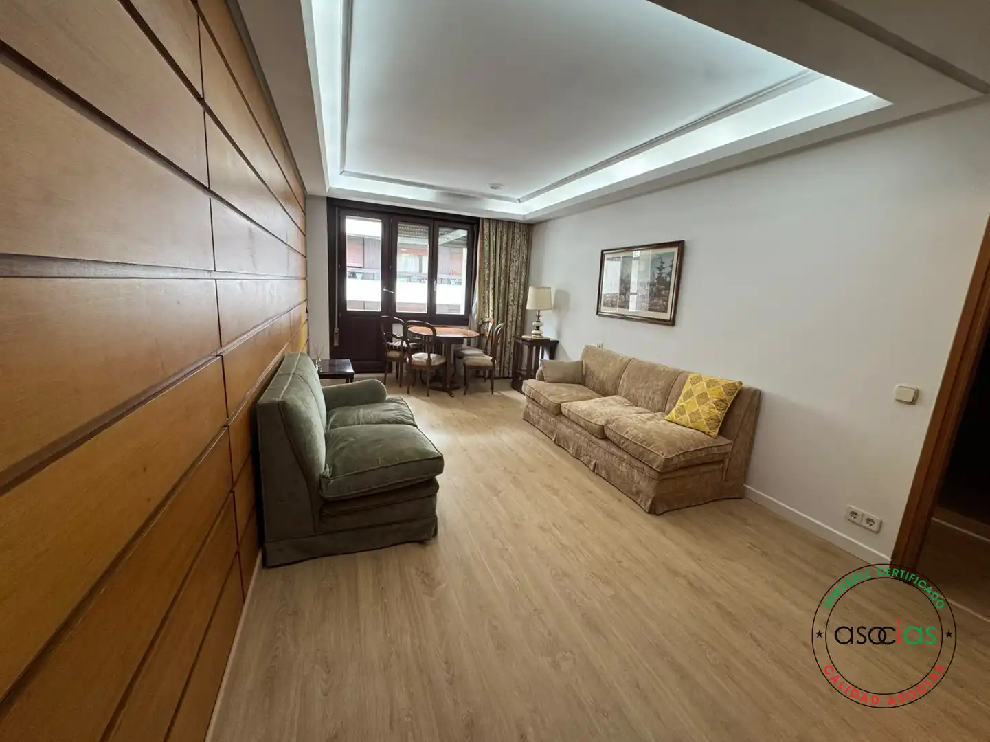 Living room of Flat for rent in Oviedo   with Heating and Balcony