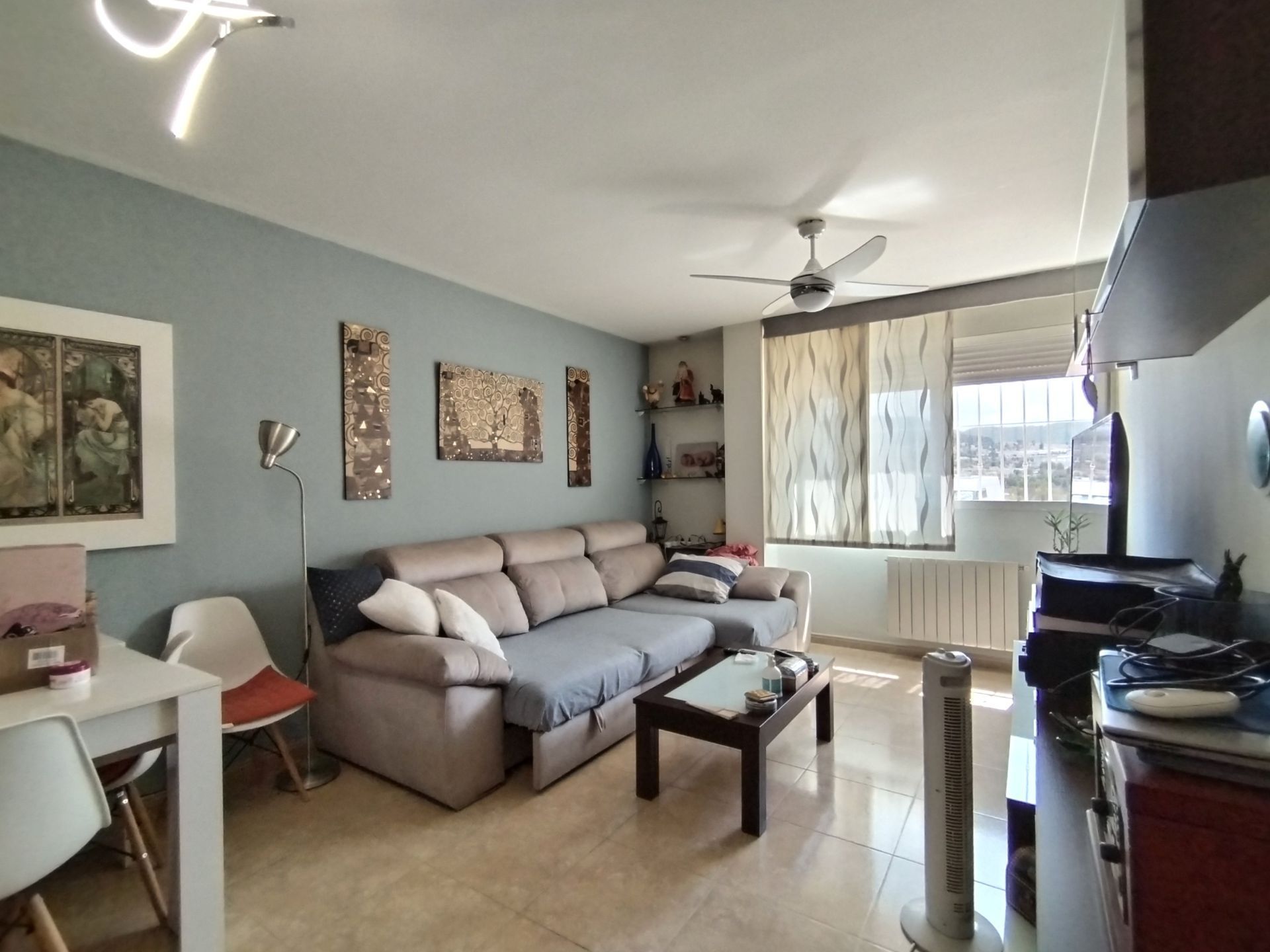 Sala d'estar de Pis en venda en Alcoy / Alcoi amb Aire condicionat, Calefacció i Terrassa