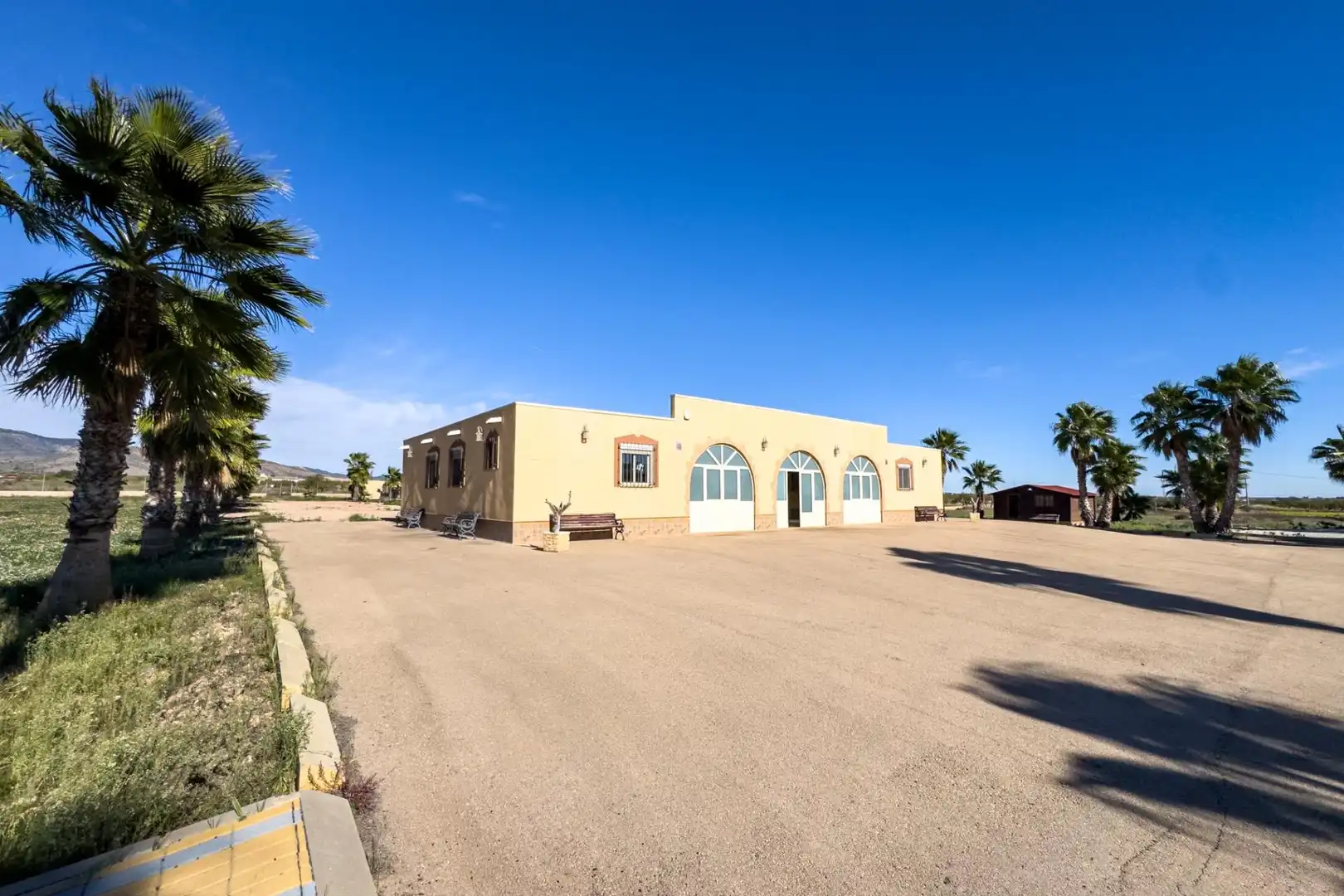 Exterior view of Country homes for sale in Fuente Álamo de Murcia  with Air Conditioner, Private garden and Storage room