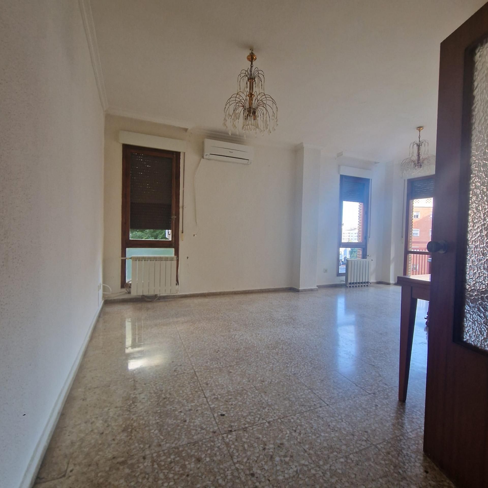 Living room of Flat for sale in Badajoz Capital  with Heating, Storage room and Balcony