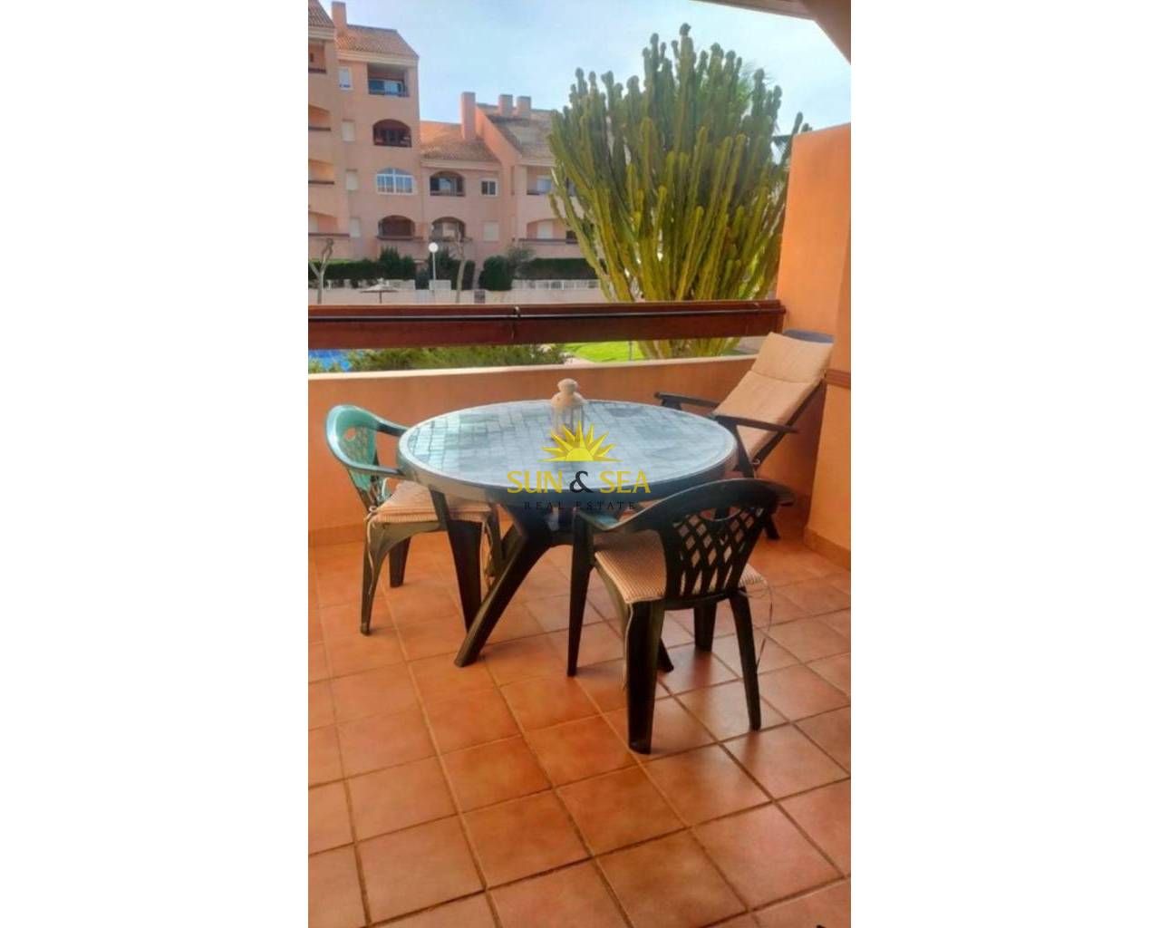 Terrace of Flat to rent in Cartagena  with Air Conditioner, Heating and Terrace