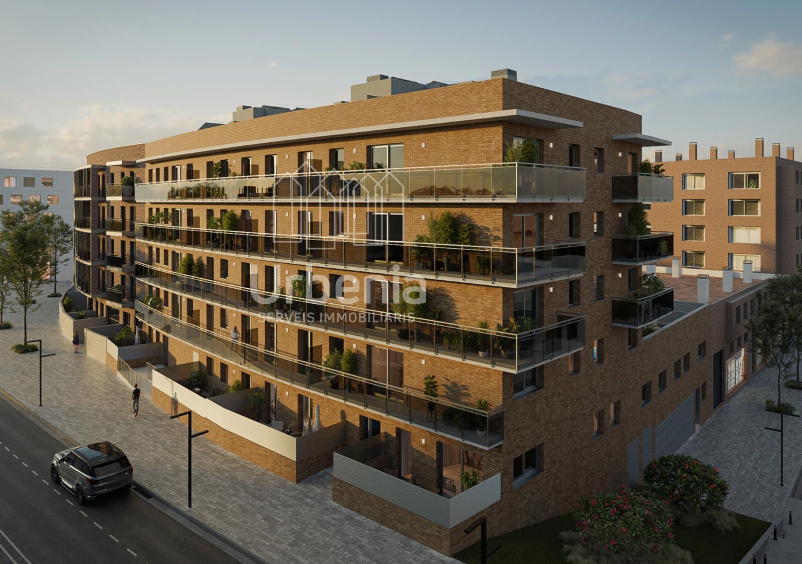 Exterior view of Flat for sale in Mataró  with Air Conditioner, Heating and Terrace