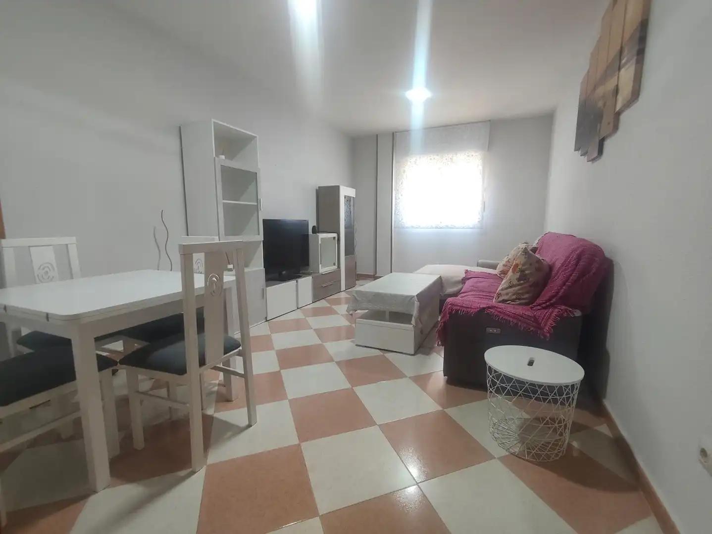 Living room of Flat for rent in Valmojado  with Air Conditioner, Heating and Private garden