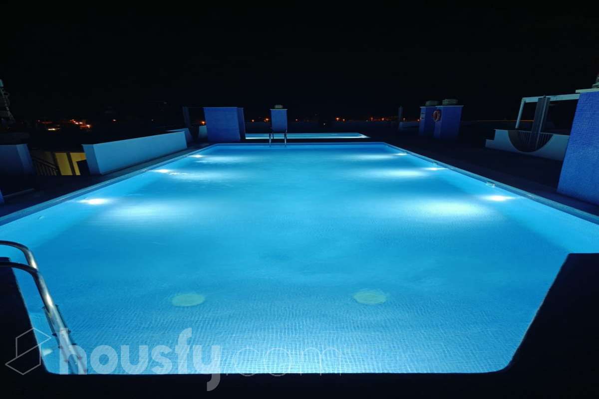 Swimming pool of Flat for sale in Amposta  with Air Conditioner, Heating and Private garden