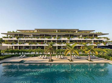 Apartamento con piscina en venta en El Faro de Calaburra - Chaparral