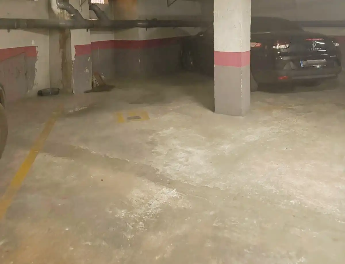 Parking of Flat for rent in Palencia  with Heating, Terrace and Furnished
