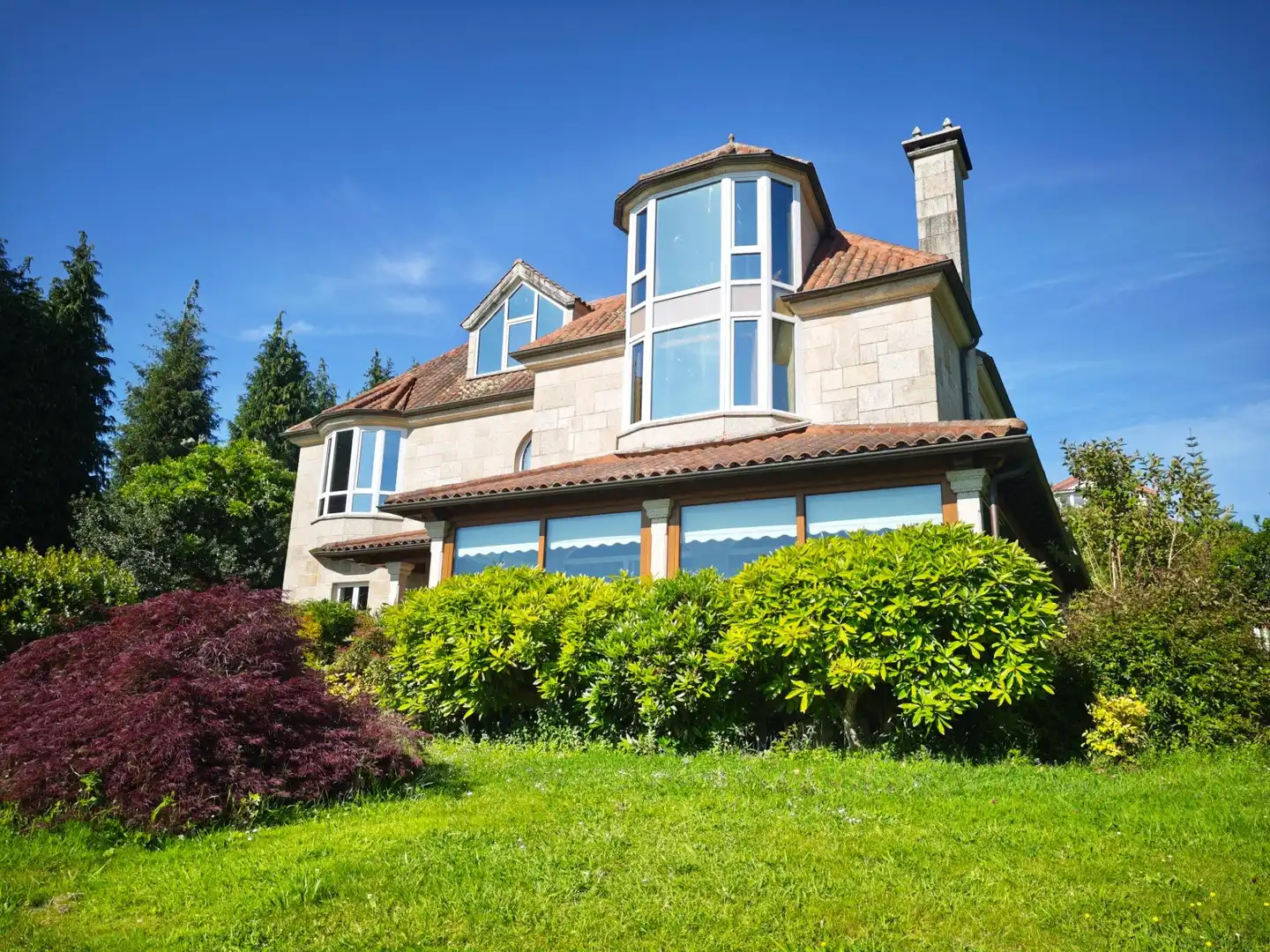 Exterior view of Houses for sale in Vilarmaior  with Heating, Private garden and Storage room