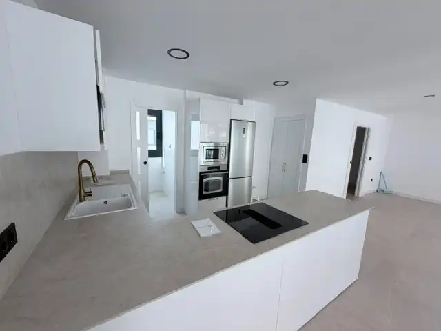 Kitchen of Flat for rent in Huelva  with Terrace, Oven and Washing machine
