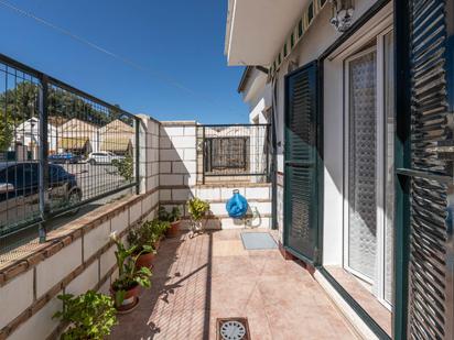 Exterior view of House or chalet for sale in Moraleda de Zafayona  with Terrace