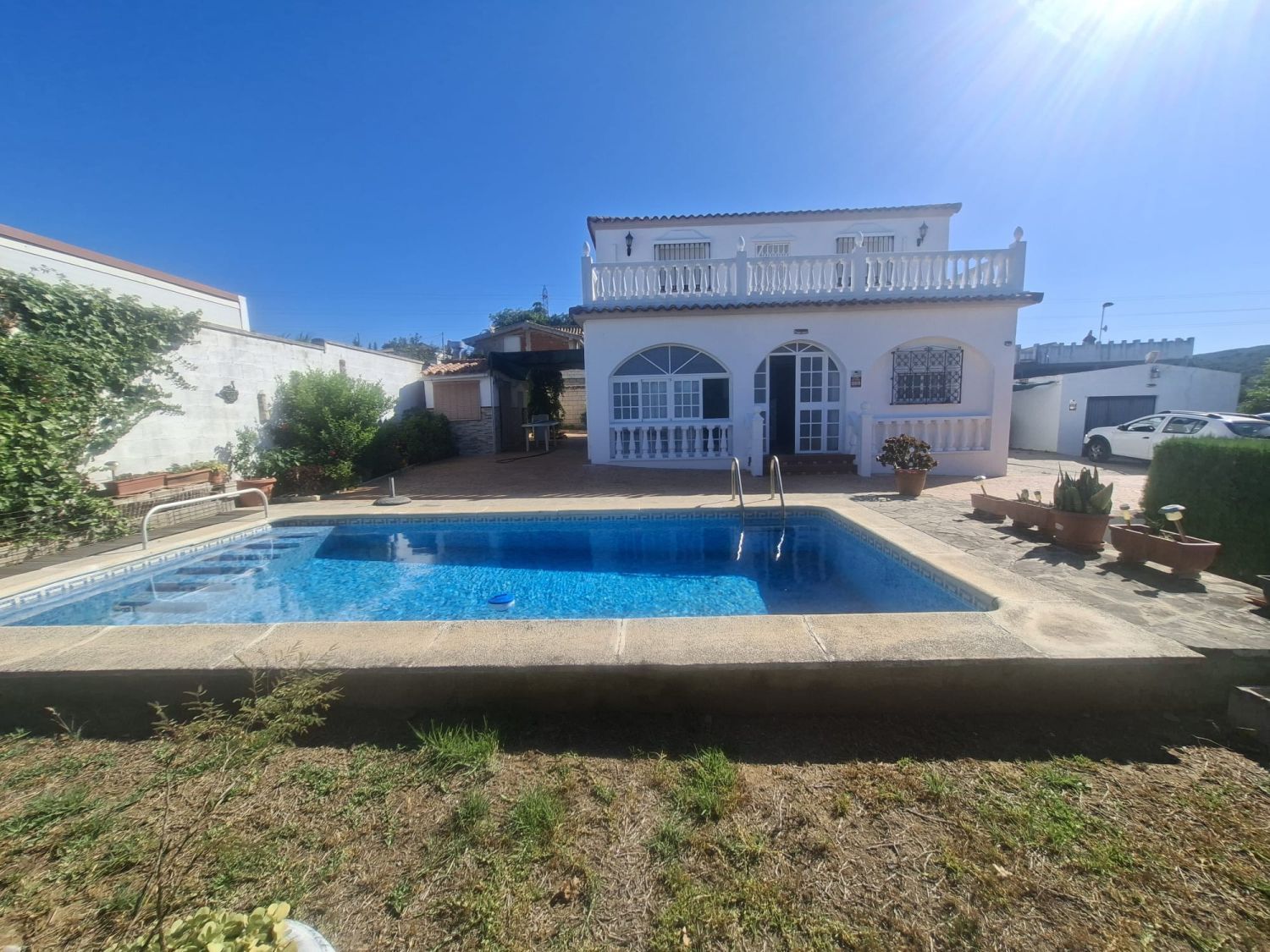 Swimming pool of House or chalet for sale in San Roque  with Air Conditioner, Heating and Private garden