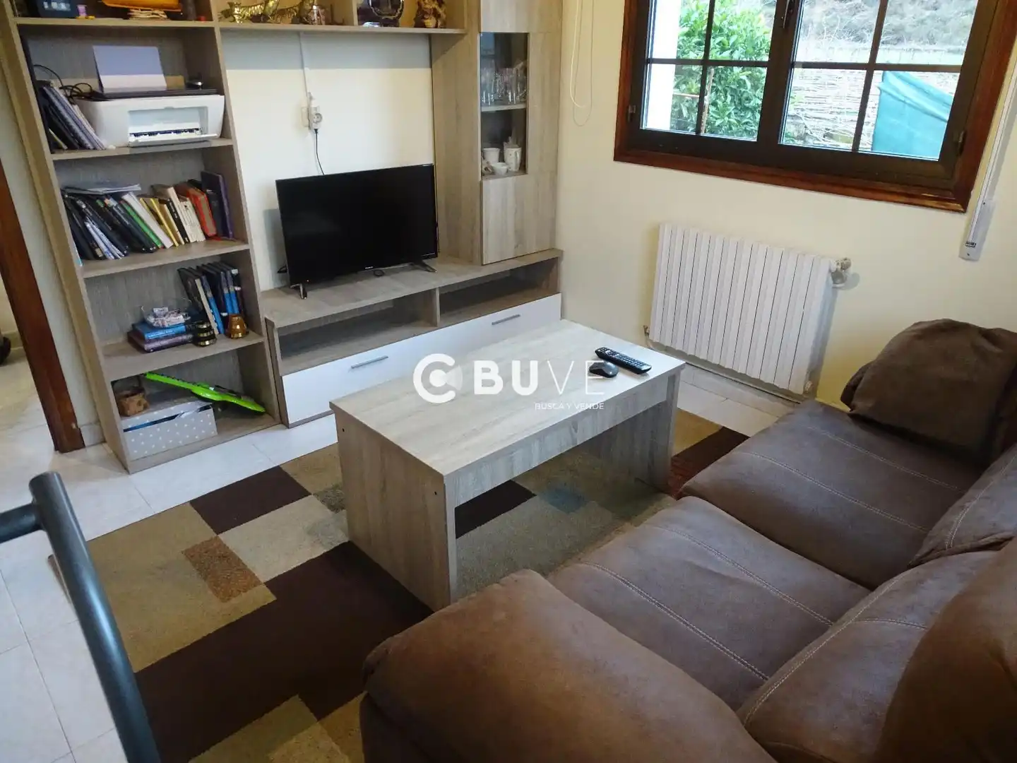 Sala de estar de Casa o chalet en venta en Moraña con Calefacción, Jardín privado y Parquet