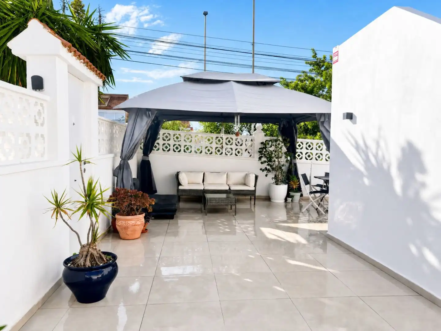 Terraza de Casa o chalet en venta en Santa Pola con Aire acondicionado, Terraza y Balcón