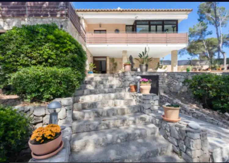 Vista exterior de Casa o chalet en venta en Calvià con Aire acondicionado, Calefacción y Jardín privado