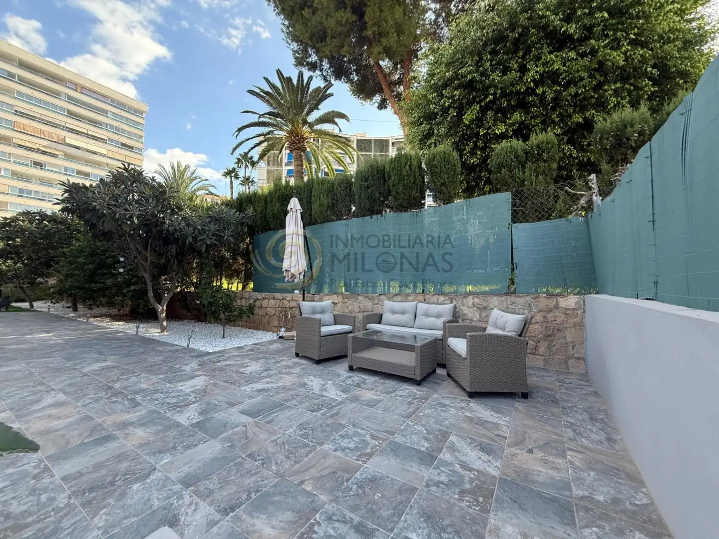 Terraza de Casa o chalet en venta en Benidorm con Aire acondicionado, Calefacción y Jardín privado