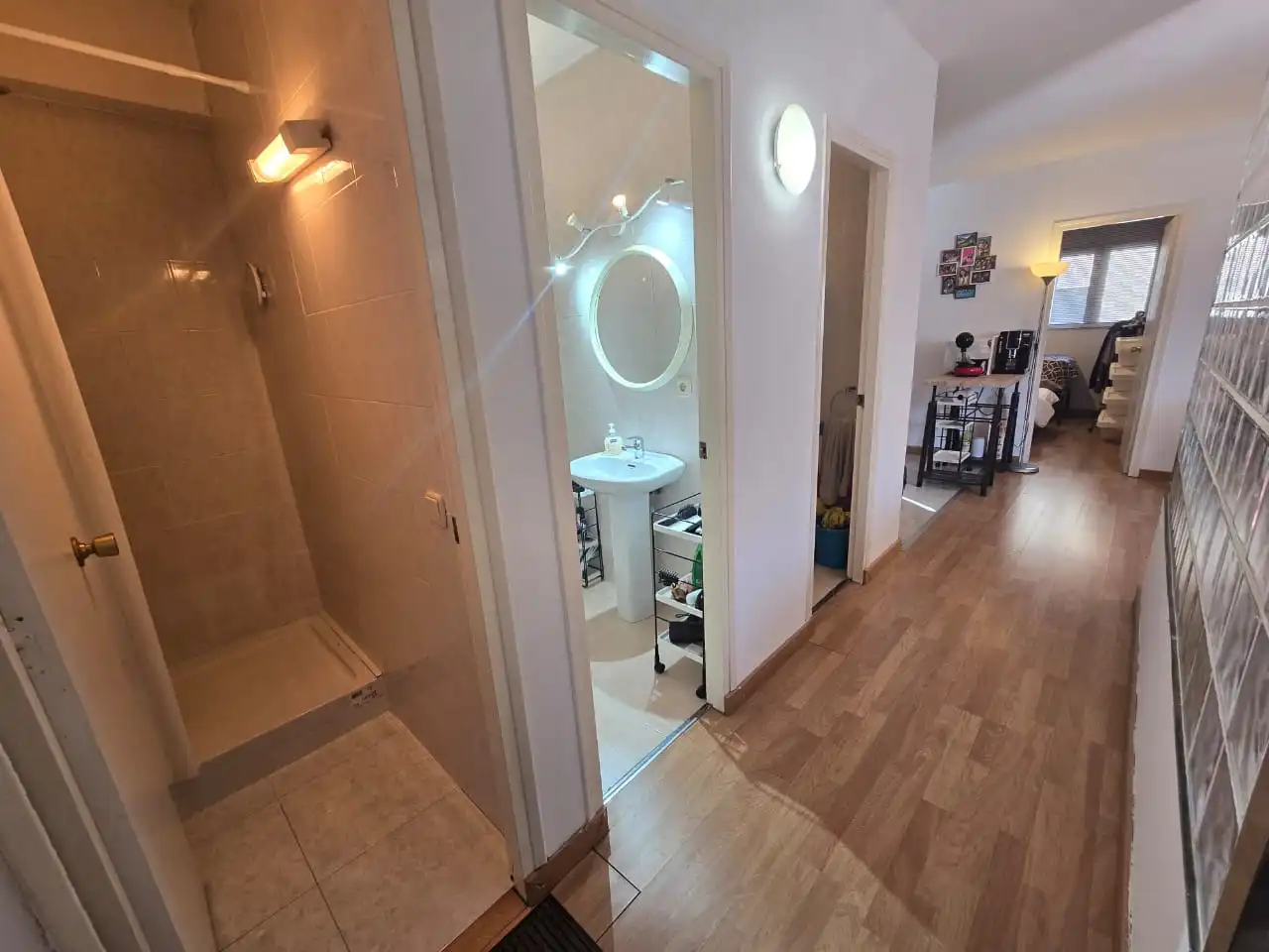 Baño de Apartamento en venta en Canillo con Calefacción, Parquet y Amueblado