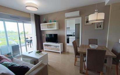 Living room of Flat for sale in Cabanes  with Air Conditioner, Terrace and Balcony