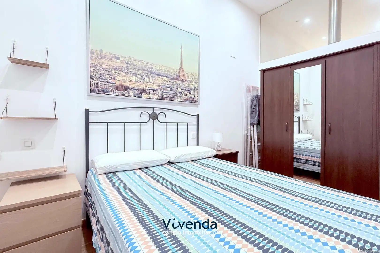 Bedroom of Flat for sale in Madrid  with Air Conditioner and Heating