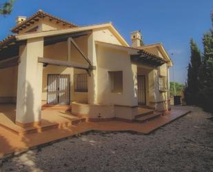 Exterior view of House or chalet for sale in Fuente Álamo de Murcia  with Air Conditioner, Private garden and Terrace