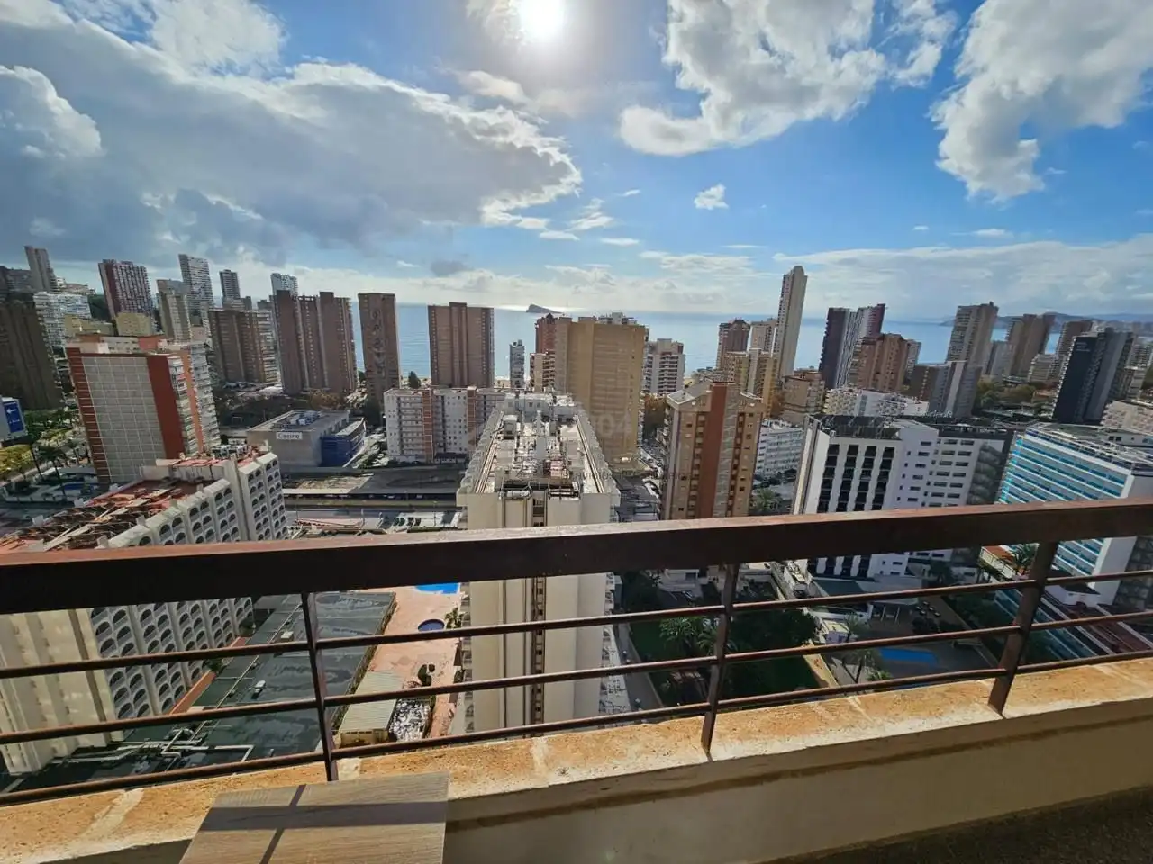 Exterior view of Study for sale in Benidorm  with Air Conditioner, Terrace and Furnished