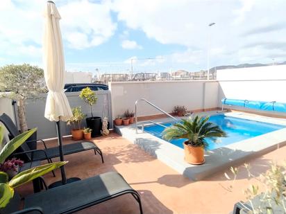 Swimming pool of House or chalet for sale in Mazarrón  with Air Conditioner, Storage room and Swimming Pool