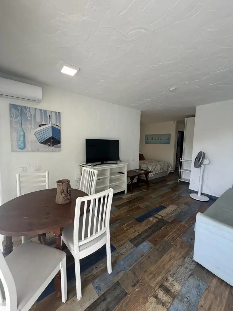 Living room of Study for rent in San Bartolomé de Tirajana  with Air Conditioner, Terrace and Furnished