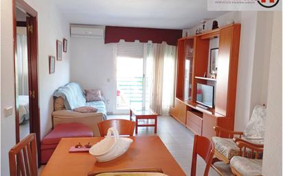 Living room of Flat for sale in Cunit  with Air Conditioner, Terrace and Furnished
