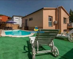 Swimming pool of House or chalet for sale in Vidreres  with Air Conditioner, Heating and Private garden