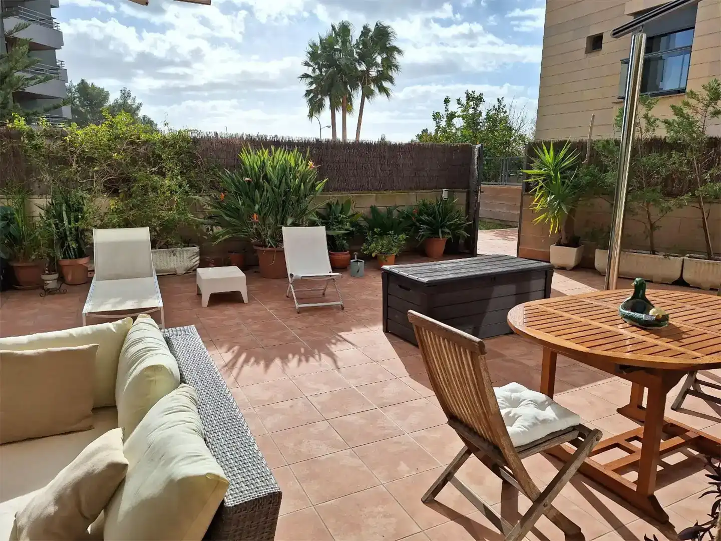 Terrassa de Pis en venda en  Palma de Mallorca amb Aire condicionat i Piscina