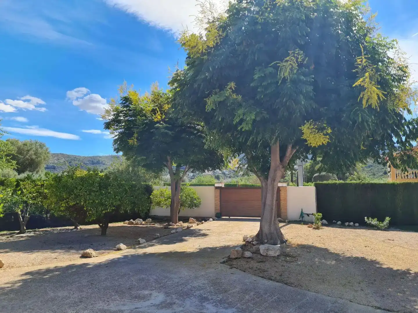 Vista exterior de Finca rústica en venta en Pedreguer con Aire acondicionado, Jardín privado y Balcón