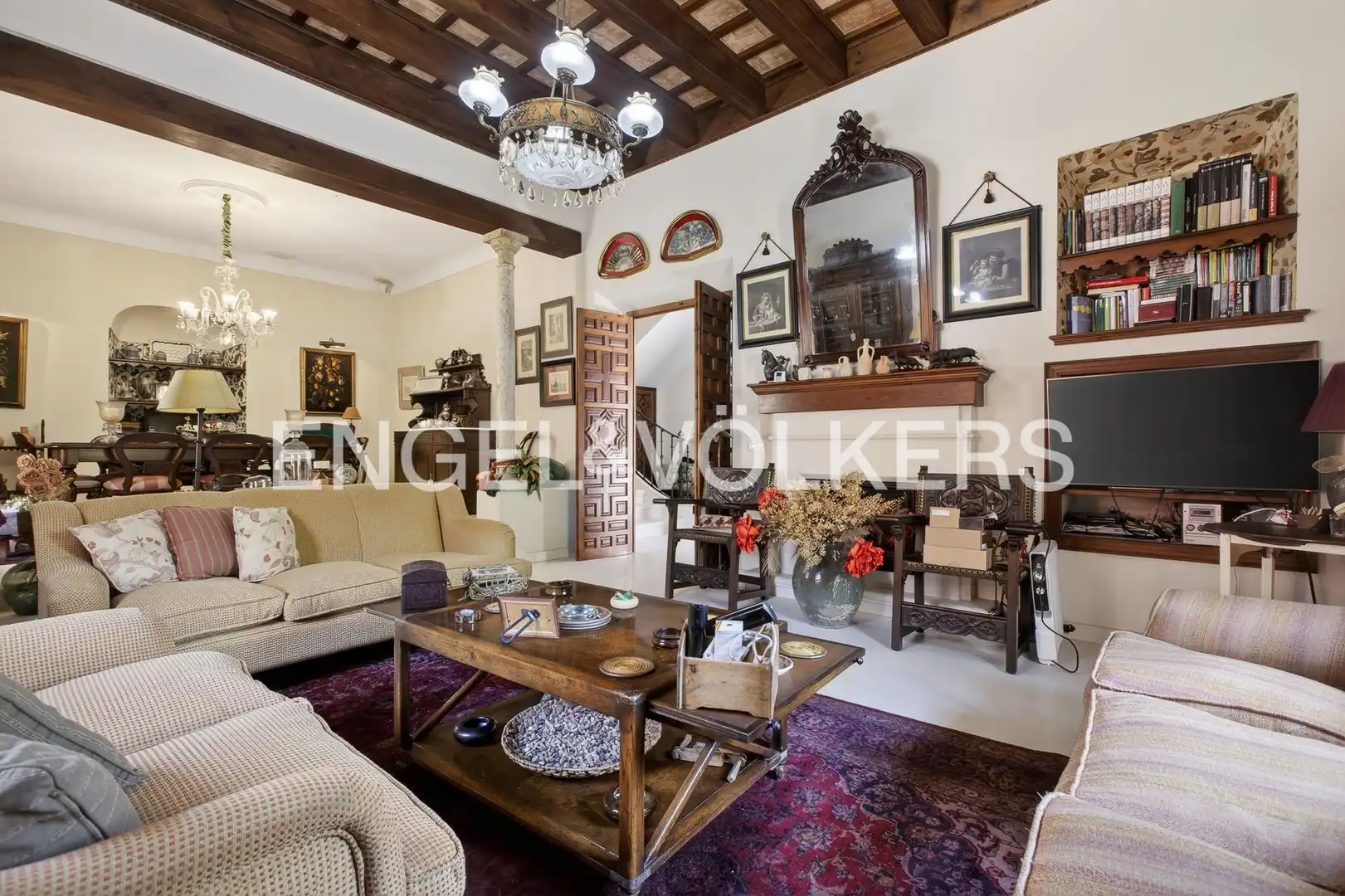 Sala de estar de Casa o chalet en venta en Écija con Aire acondicionado, Calefacción y Jardín privado