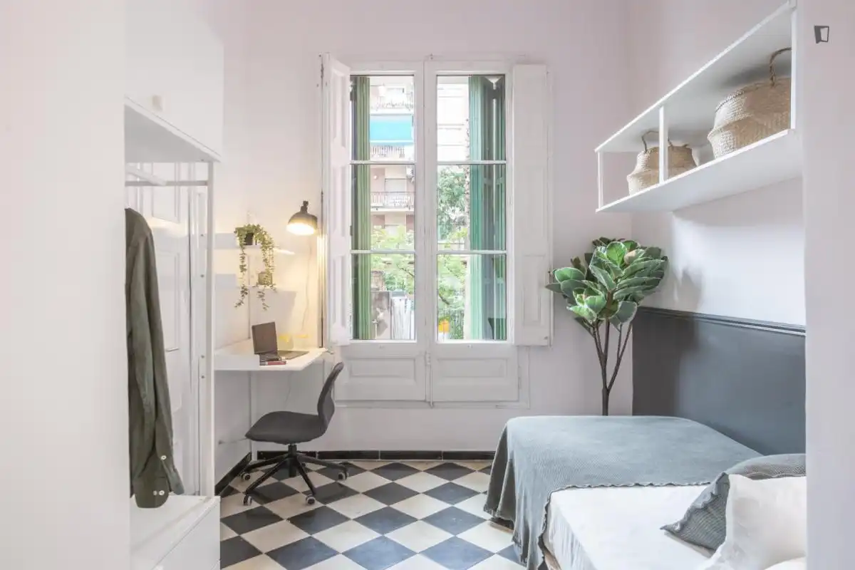 Dormitori de Casa o xalet per a compartir en Gràcia