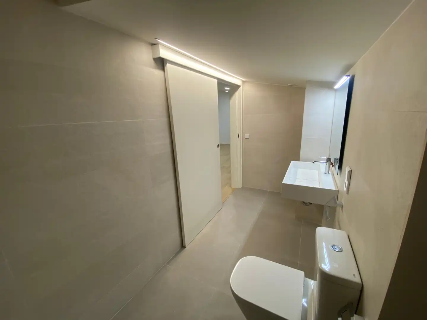 Baño de Ático de alquiler en Centre