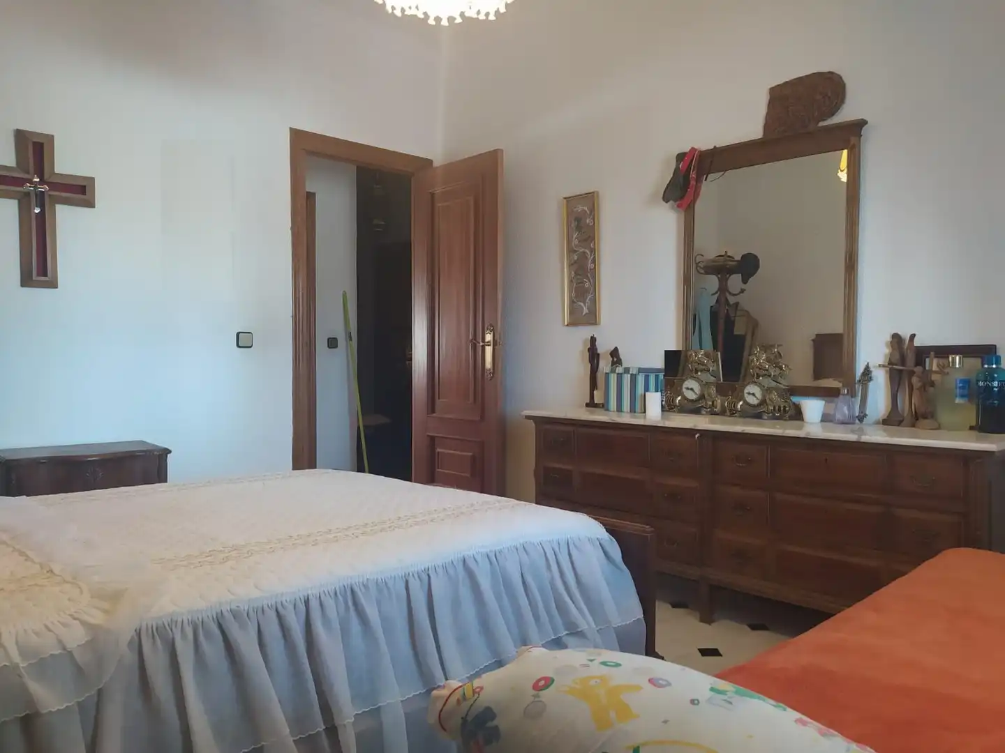 Bedroom of Houses for sale in Talarrubias  with Air Conditioner, Private garden and Storage room