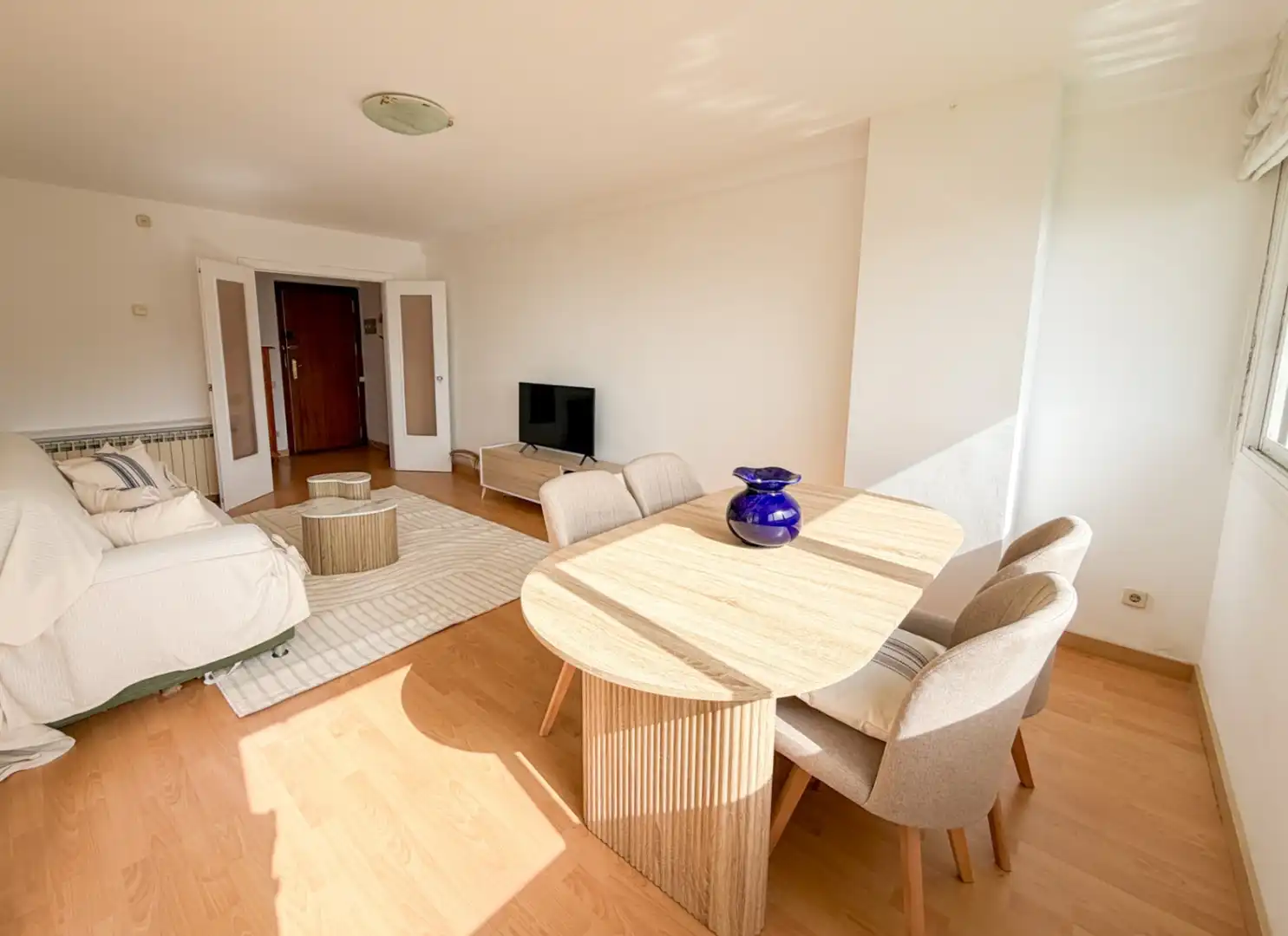 Sala d'estar de Pis en venda en Sitges amb Aire condicionat, Calefacció i Jardí privat