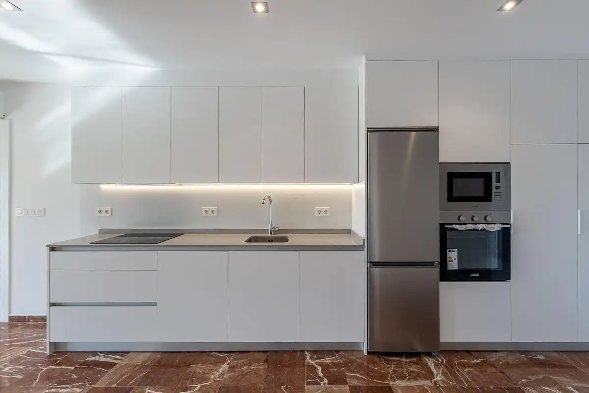 Kitchen of Flat for rent in Granada  with Air Conditioner, Heating and Terrace