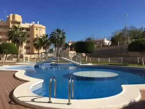 Swimming pool of Flat for sale in Mar Menor de Cartagena – Cabo de Palos