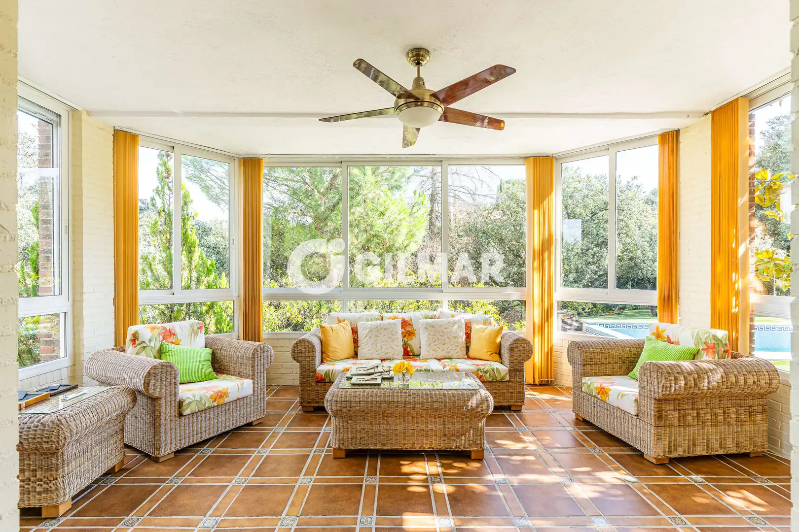 Sala d'estar de Casa o xalet en venda en Club de Golf