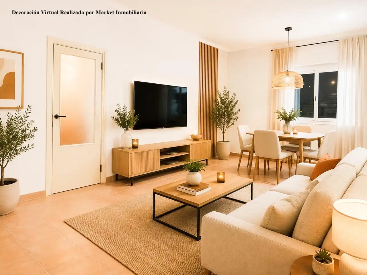 Wohnzimmer von Erdgeschoss zum Verkauf in Santa Pola mit Terrasse