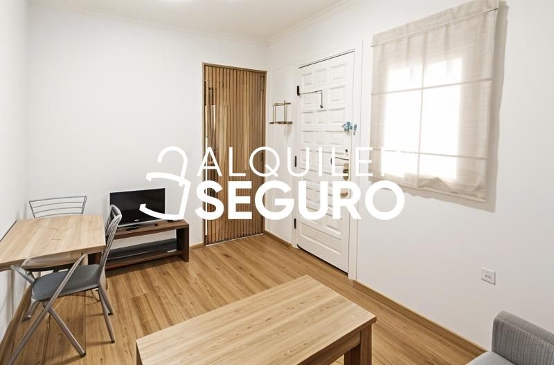 Living room of Flat to rent in  Madrid Capital  with Furnished