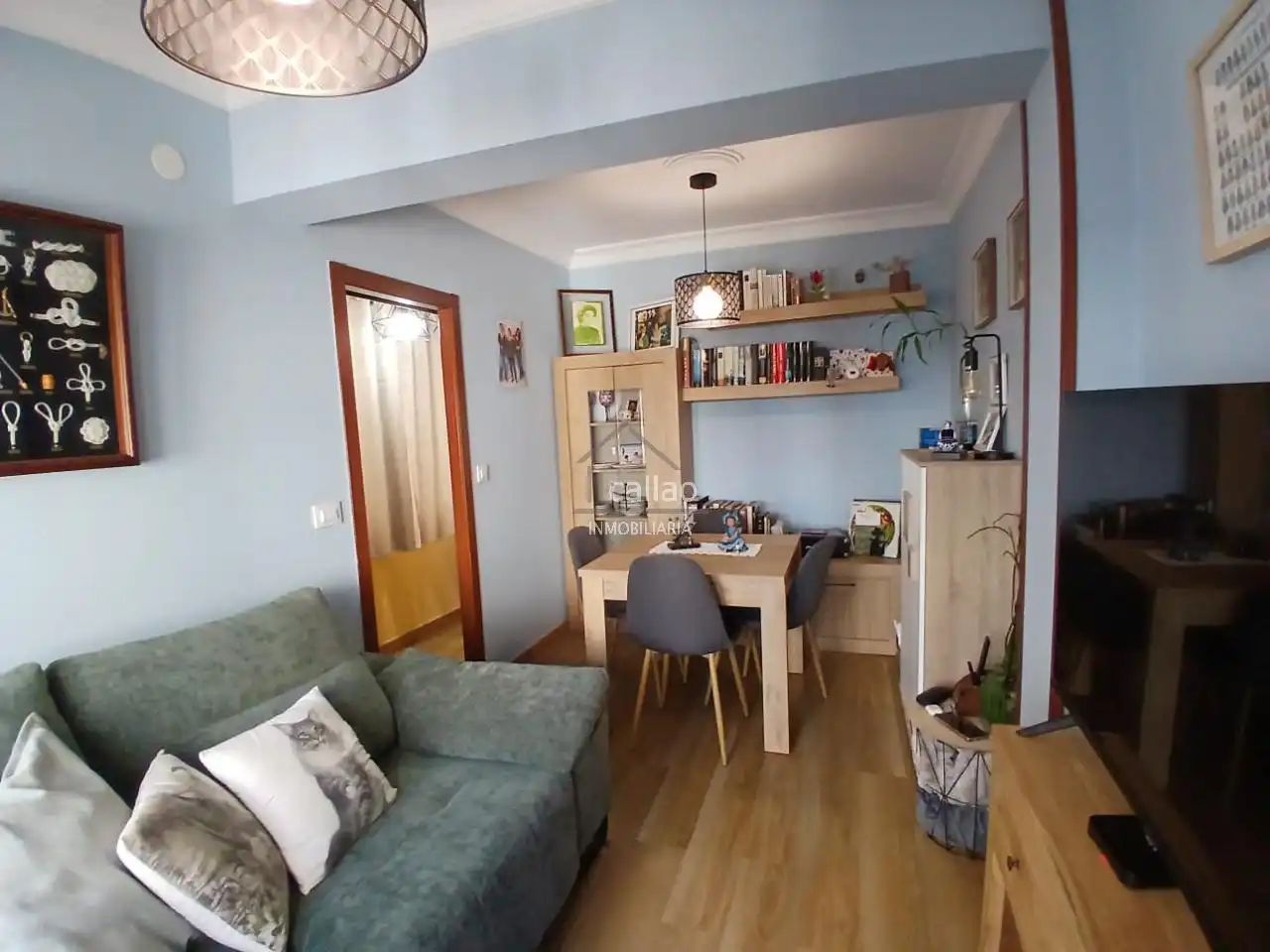 Sala de estar de Apartamento en venta en Ferrol con Calefacción