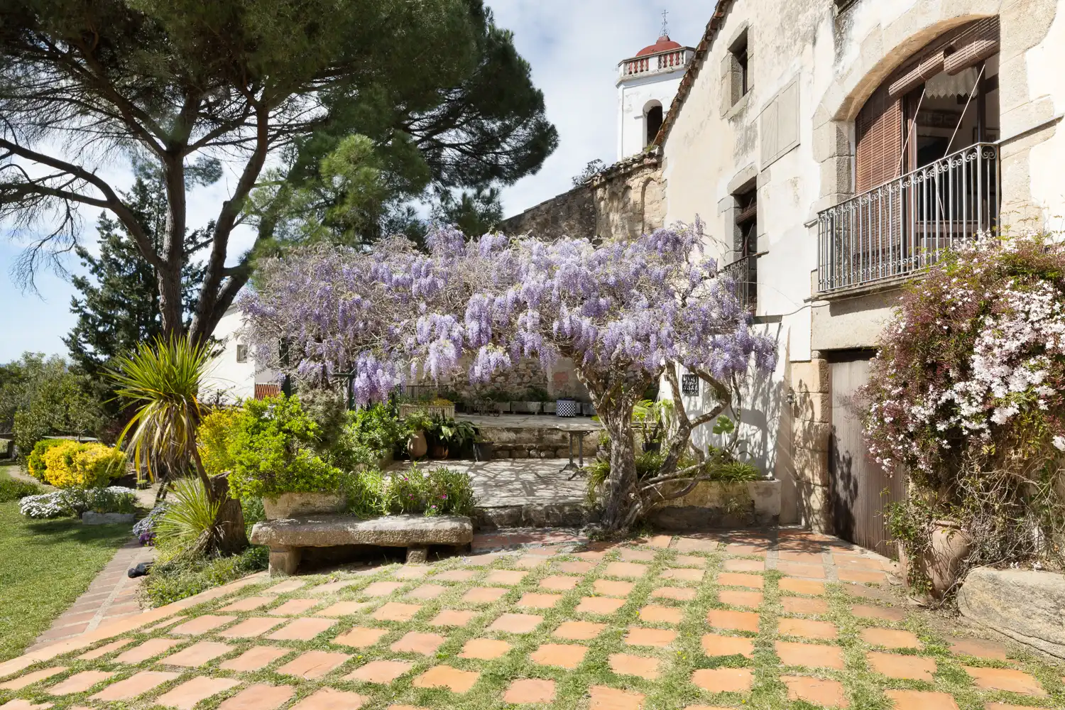 Jardí de Finca rústica en venda en Massanes amb Aire condicionat, Calefacció i Jardí privat