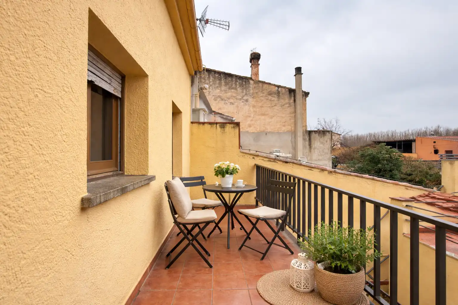 Terrassa de Casa o xalet en venda en Riudarenes amb Calefacció, Jardí privat i Balcó