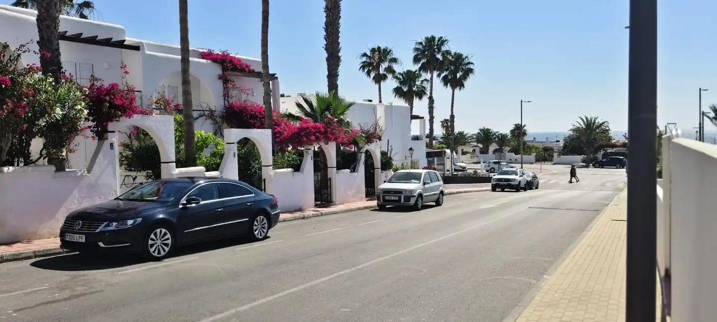 Vista exterior de Casa o chalet en venta en Mojácar con Terraza y Piscina comunitaria