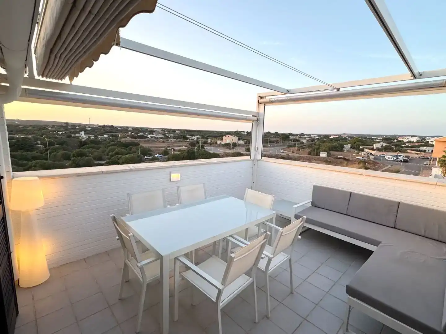 Terrasse von Wohnung zur Miete in Ciutadella de Menorca mit Klimaanlage, Terrasse und Abstellraum