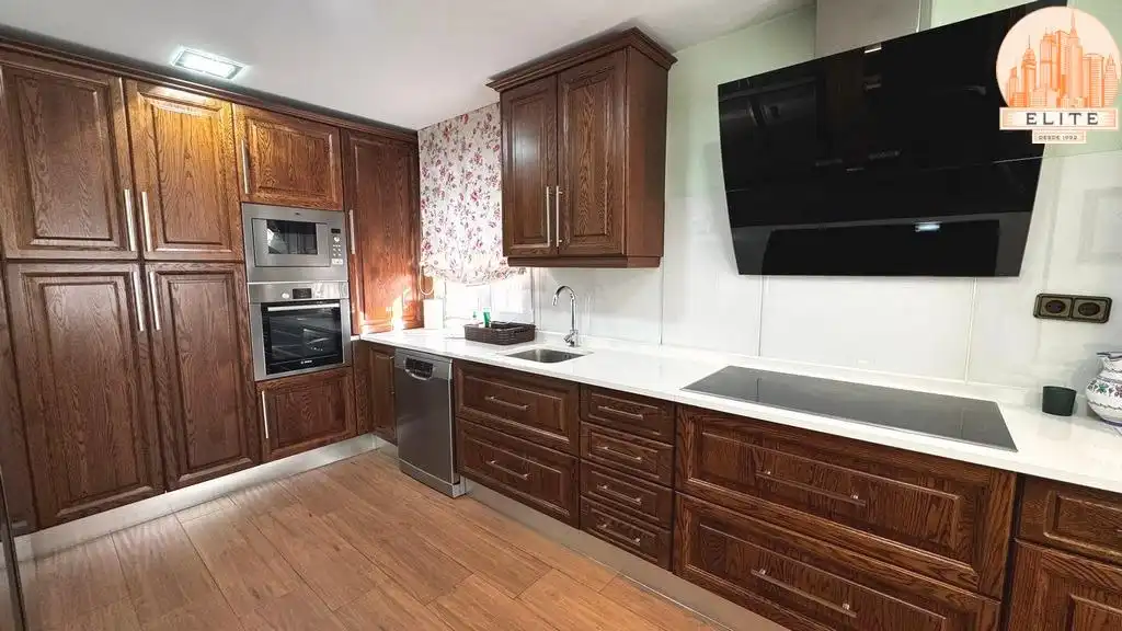 Cocina de Casa adosada en venta en Torrejón de la Calzada con Aire acondicionado, Calefacción y Jardín privado